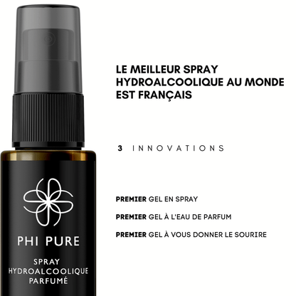 le meilleur Spray au gel hydroalcoolique parfumé 